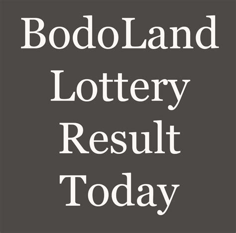 bodo lottery result|Bodo Lottery Result Today Live [12:00 PM, 3:00 PM & 7:00 PM] .